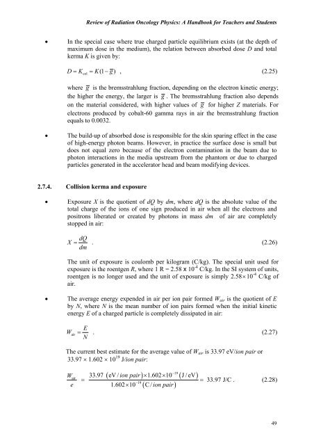 chapter 2. dosimetric principles, quantities and units - IRSN