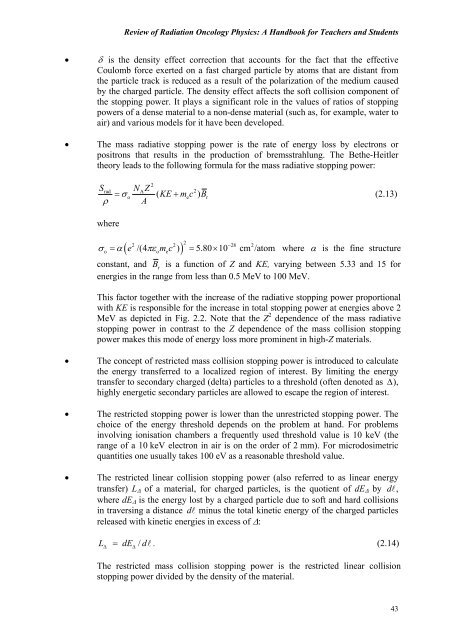 chapter 2. dosimetric principles, quantities and units - IRSN