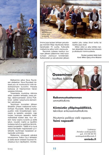 Yhdistyksen jÃ¤senlehti 6/09, PDF tiedosto - Helsingin ...