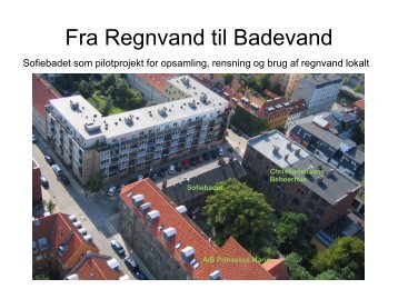 Fra Regnvand til Badevand - Vand i Byer