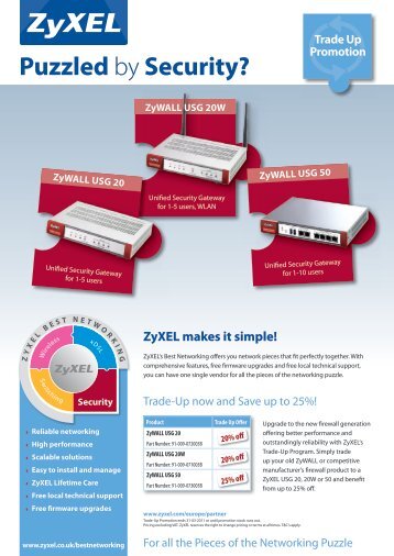 ZyWALL USG 20 - Partner - ZyXEL