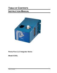 ICOOL_Manual REV 2 Manual - Perma Pure LLC