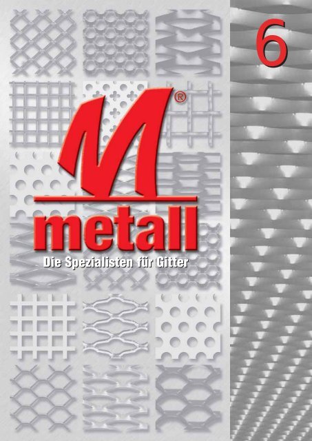 Katalog metall 6 - E. Pfister & Cie AG
