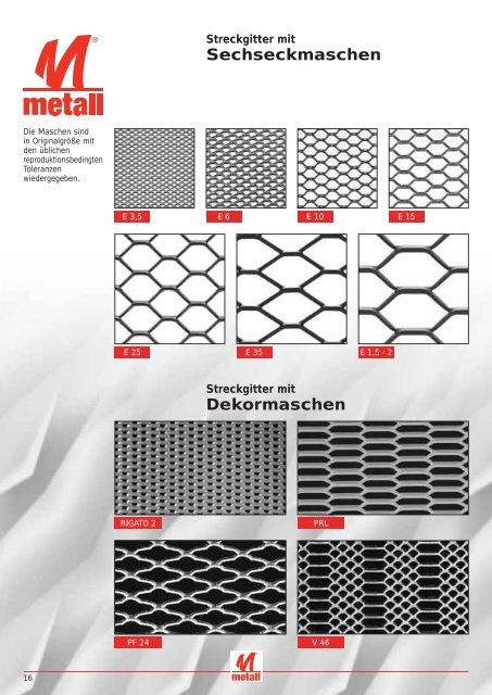 Katalog metall 6 - E. Pfister & Cie AG