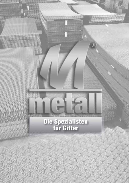 Katalog metall 6 - E. Pfister & Cie AG