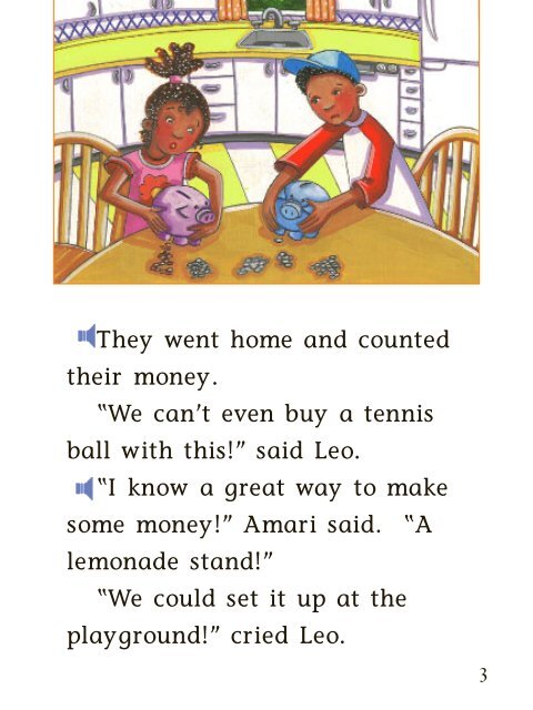 Lesson 23:The Lemonade Stand