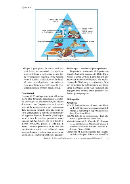 1_Alimentazione e tumori in età pediatrica - FOSAN