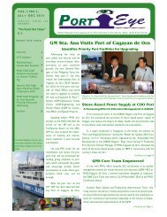 Vol. 3 No. 2 : Jul - Dec 10 - Philippine Ports Authority