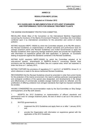 MEPC.227(64) - IMO