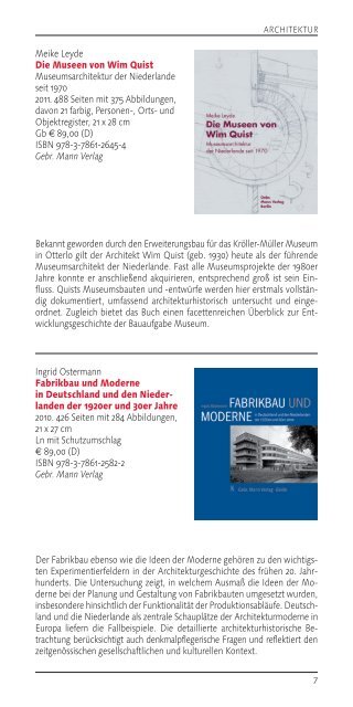 Kunst Titel 04/05 - Gebr. Mann Verlag