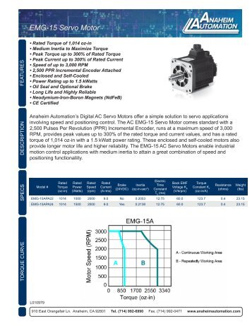 L010979 - EMG-15 Servo Motor.pdf - Anaheim Automation