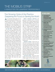 Spring 2011 issue - Mobius Executive Leadership