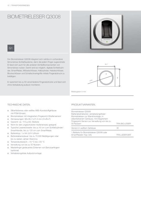 Produktkatalog 2012