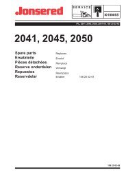 LAMIERA CATENA GUIDA CATENA MOTOSEGA JONSERED 2050 2045 ORIGINALE 503492501 2041 