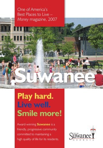 Suwanee Brochure final.indd - Suwanee, Georgia