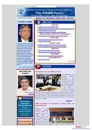 FISME Newsletter - Vol III, Issue 30: March 15, 2013 - Federation of ...