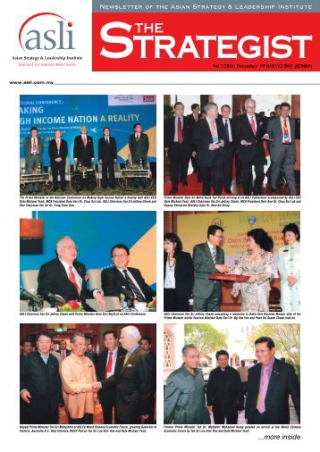 ...more inside - Asian Strategy & Leadership Institute