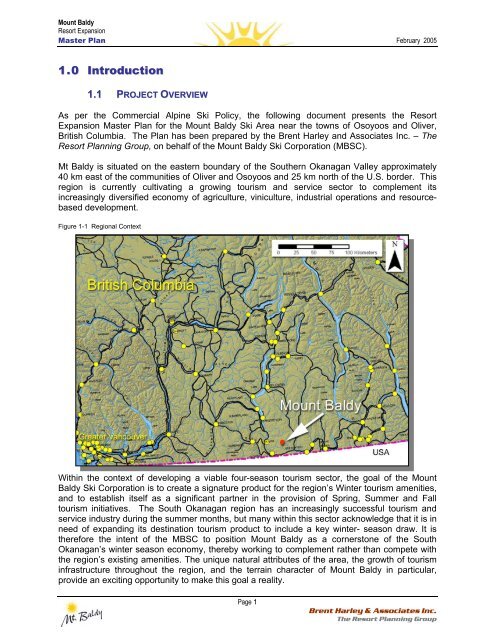 Baldy Master Plan - Skimap