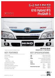 616 Hybrid IFS ProShift 5 - Hino