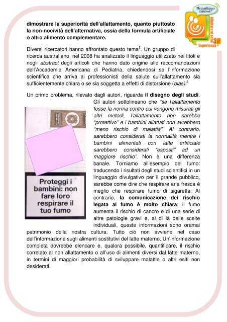 âBADA A COME PARLI!â in PDF - Ibfan Italia