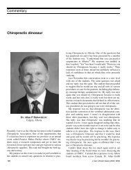 download PDF - Journal of the Canadian Chiropractic Association