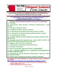 2011 25 MARZO 2011 NOTIZIARIO DS Lombardia - FLC CGIL ...