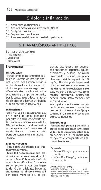 5 dolor e inflamaciÃ³n - Salud de Altura