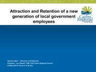 Attraction and Retention - Local Government Managers Australia