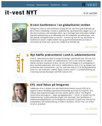 it-vest NYT nr. 23 - april 2006