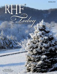 2012 Holiday RHF Today - Retirement Housing Foundation