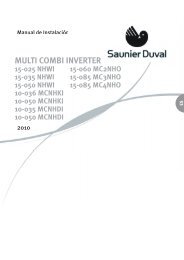 MULTI COMBI INVERTER - Saunier Duval