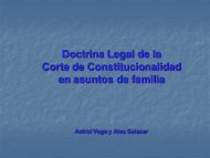 Doctrina legal en Asuntos de Familia - Corte de Constitucionalidad