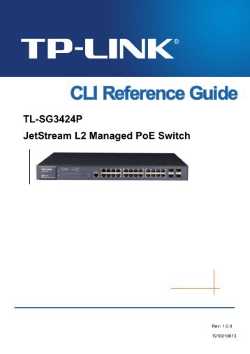 CLI Guide - TP-Link