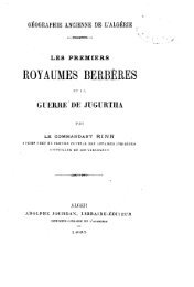 royaumes'berberes - BibliothÃ¨que Nationale du Royaume du Maroc