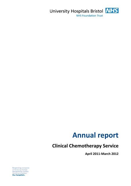 Clinical Chemotherapy Service - United Bristol Healthcare NHS Trust