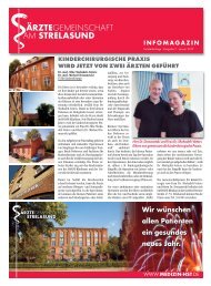 infomagazin - Ärztegemeinschaft am Strelasund