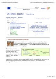 Erboristeria popolare - Enciclopedia di medicina popolare