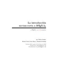 La introducción no-tan-corta a LATEX2ε - UK TeX Archive