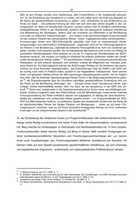 Der SED-Reformdiskurs der achtziger Jahre - Rosa-Luxemburg ...