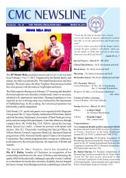 July 2, 2012 Weekly News - Christian Medical College