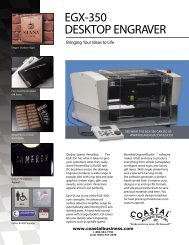EGX-350 DESKTOP ENGRAVER - Coastal Business Supplies