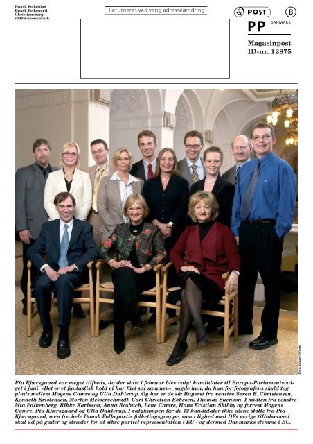 Dansk Folkeblad nr. 2 april 2004 - Dansk Folkeparti