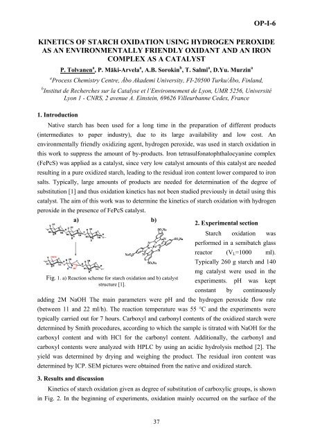 Boreskov Institute of Catalysis of the Siberian Branch of Russian ...