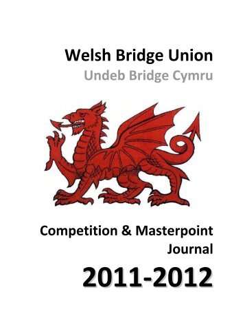 available here - Welsh Bridge Union