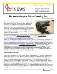 Understanding the Falcon Steering Box - Comet East