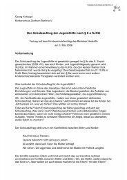 Schutzauftrag der Jugendhilfe nach Â§8a SGB VIII - Kinderschutz ...