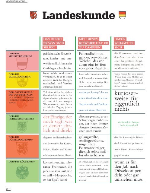 TIEF IM WESTEN DAS NRW-HEFT - Fluter