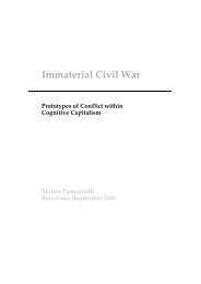 Immaterial Civil War - Matteo Pasquinelli