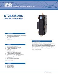 nt2423sdhd pdf download - Broadcast Microwave Services