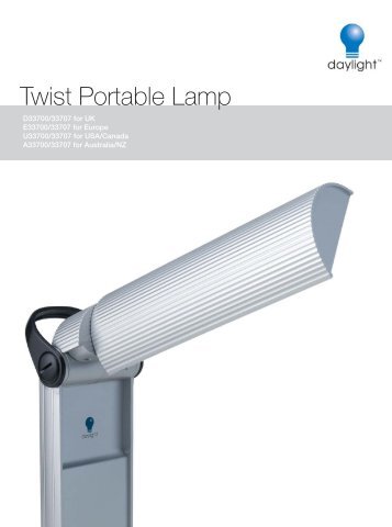 Twist Portable Lamp - Daylight Company